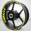 Motorcycle Rim Wheel Decal Accessory Sticker for Ducati 1198R - Motorcycle stickers and decals