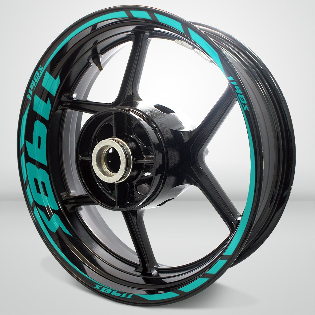 Motorcycle Rim Wheel Decal Accessory Sticker for Ducati 1198s - Stickman Vinyls