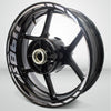 Motorcycle Rim Wheel Decal Accessory Sticker for Ducati 1198sp - Motorcycle stickers and decals