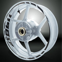 Motorcycle Rim Wheel Decal Accessory Sticker for Ducati 1198sp - Motorcycle stickers and decals