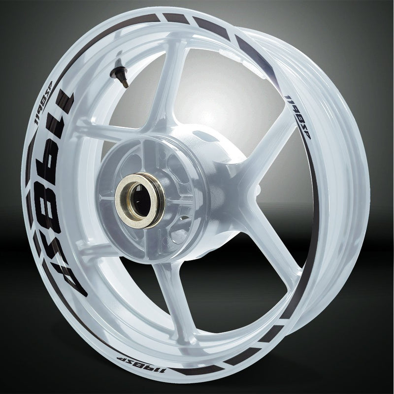 Motorcycle Rim Wheel Decal Accessory Sticker for Ducati 1198sp - Motorcycle stickers and decals