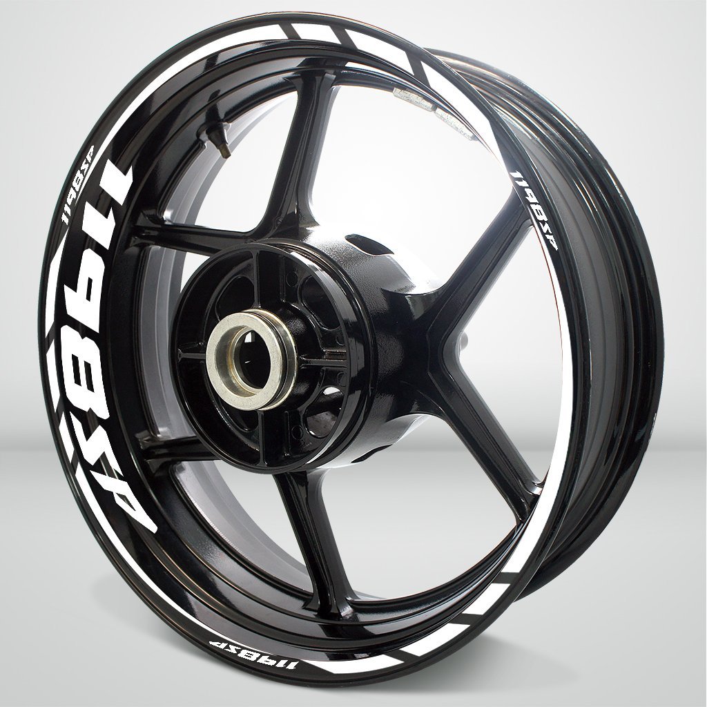 Motorcycle Rim Wheel Decal Accessory Sticker for Ducati 1198sp - Motorcycle stickers and decals