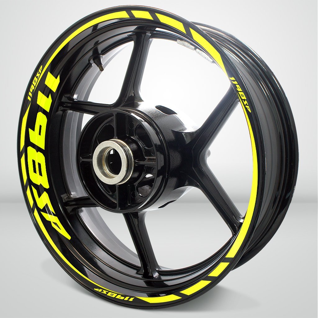 Motorcycle Rim Wheel Decal Accessory Sticker for Ducati 1198sp - Motorcycle stickers and decals
