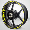 Motorcycle Rim Wheel Decal Accessory Sticker for Ducati 1199 - Motorcycle stickers and decals