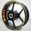Motorcycle Rim Wheel Decal Accessory Sticker for Ducati 1199 - Motorcycle stickers and decals