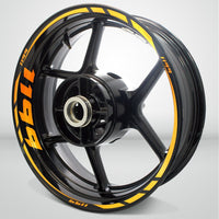 Motorcycle Rim Wheel Decal Accessory Sticker for Ducati 1199 - Motorcycle stickers and decals