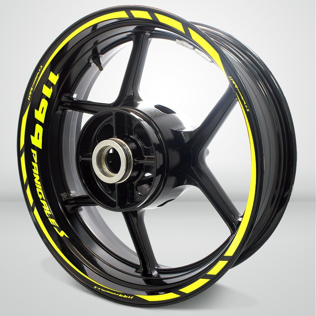 Motorcycle Rim Wheel Decal Accessory Sticker for Ducati 1199 Panigale S - Motorcycle stickers and decals
