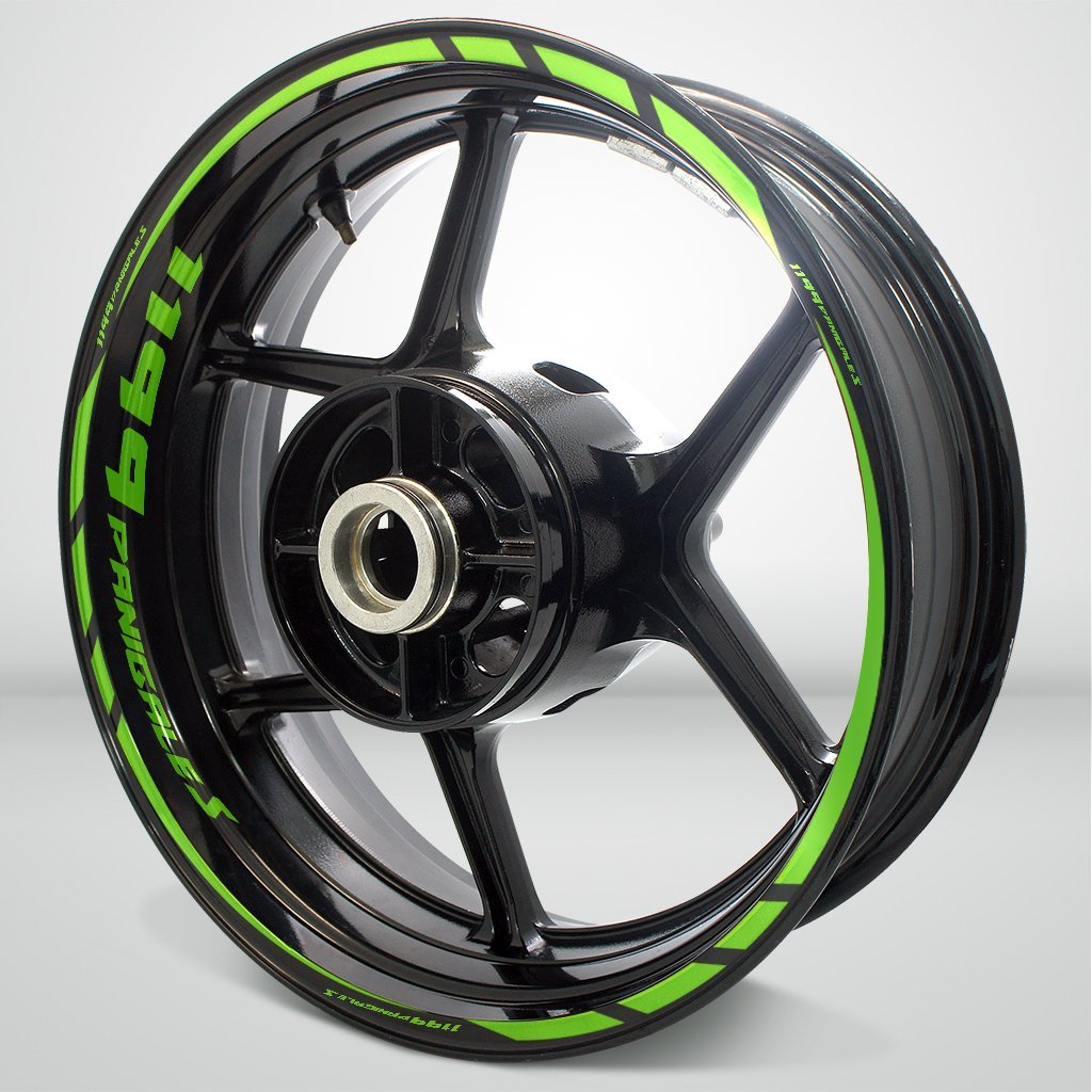 Motorcycle Rim Wheel Decal Accessory Sticker for Ducati 1199 Panigale S - Motorcycle stickers and decals