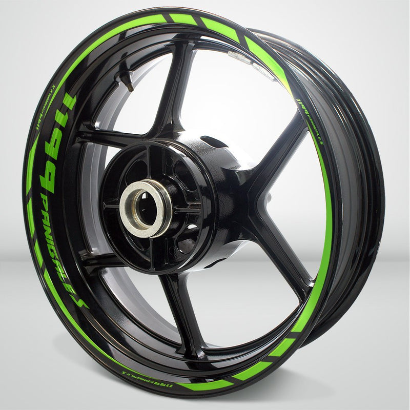 Motorcycle Rim Wheel Decal Accessory Sticker for Ducati 1199 Panigale S - Motorcycle stickers and decals