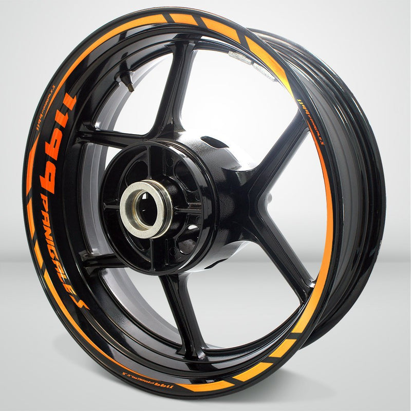 Motorcycle Rim Wheel Decal Accessory Sticker for Ducati 1199 Panigale S - Motorcycle stickers and decals