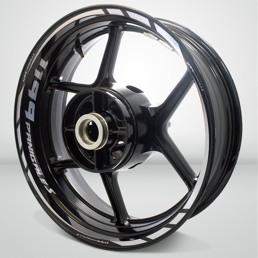Motorcycle Rim Wheel Decal Accessory Sticker for Ducati 1199 Panigale S - Motorcycle stickers and decals