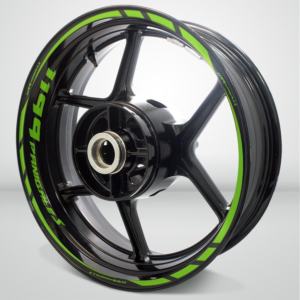 Motorcycle Rim Wheel Decal Accessory Sticker for Ducati 1199 Panigale S - Motorcycle stickers and decals