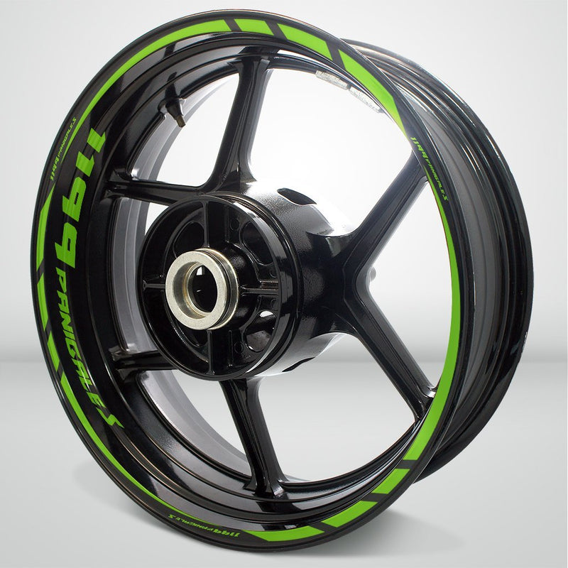 Motorcycle Rim Wheel Decal Accessory Sticker for Ducati 1199 Panigale S - Motorcycle stickers and decals