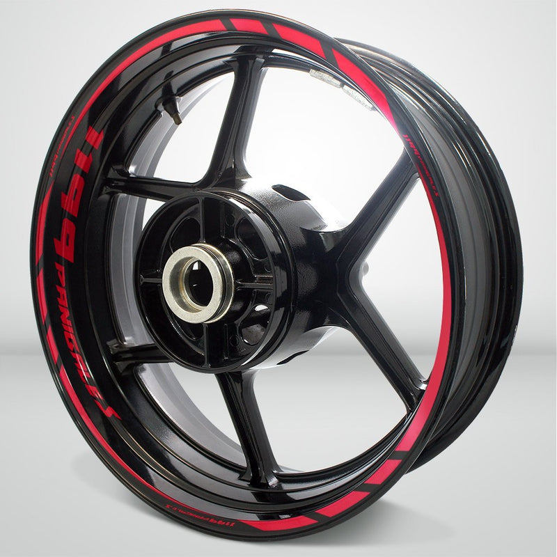 Motorcycle Rim Wheel Decal Accessory Sticker for Ducati 1199 Panigale S - Motorcycle stickers and decals