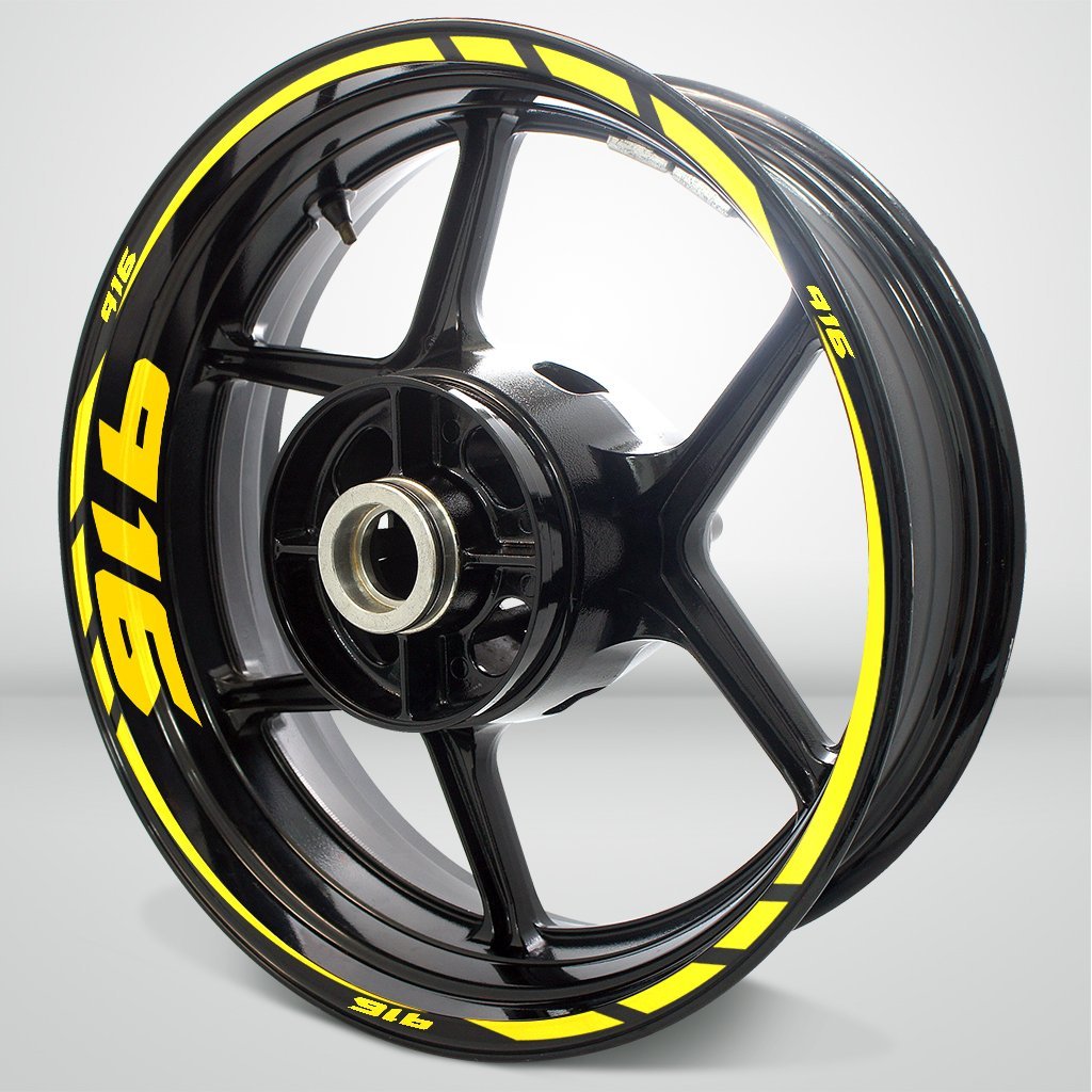 Motorcycle Rim Wheel Decal Accessory Sticker for Ducati 916 - Stickman Vinyls