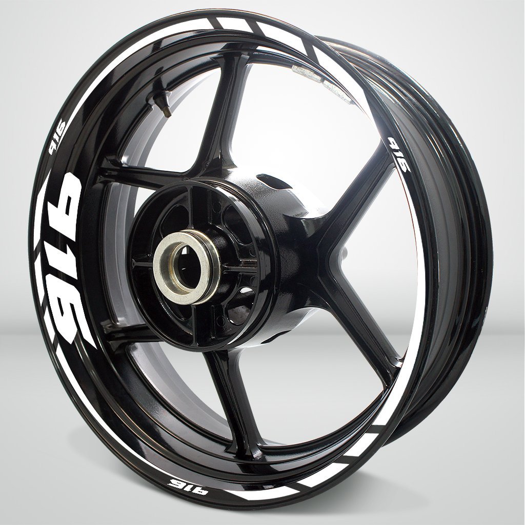 Motorcycle Rim Wheel Decal Accessory Sticker for Ducati 916 - Stickman Vinyls