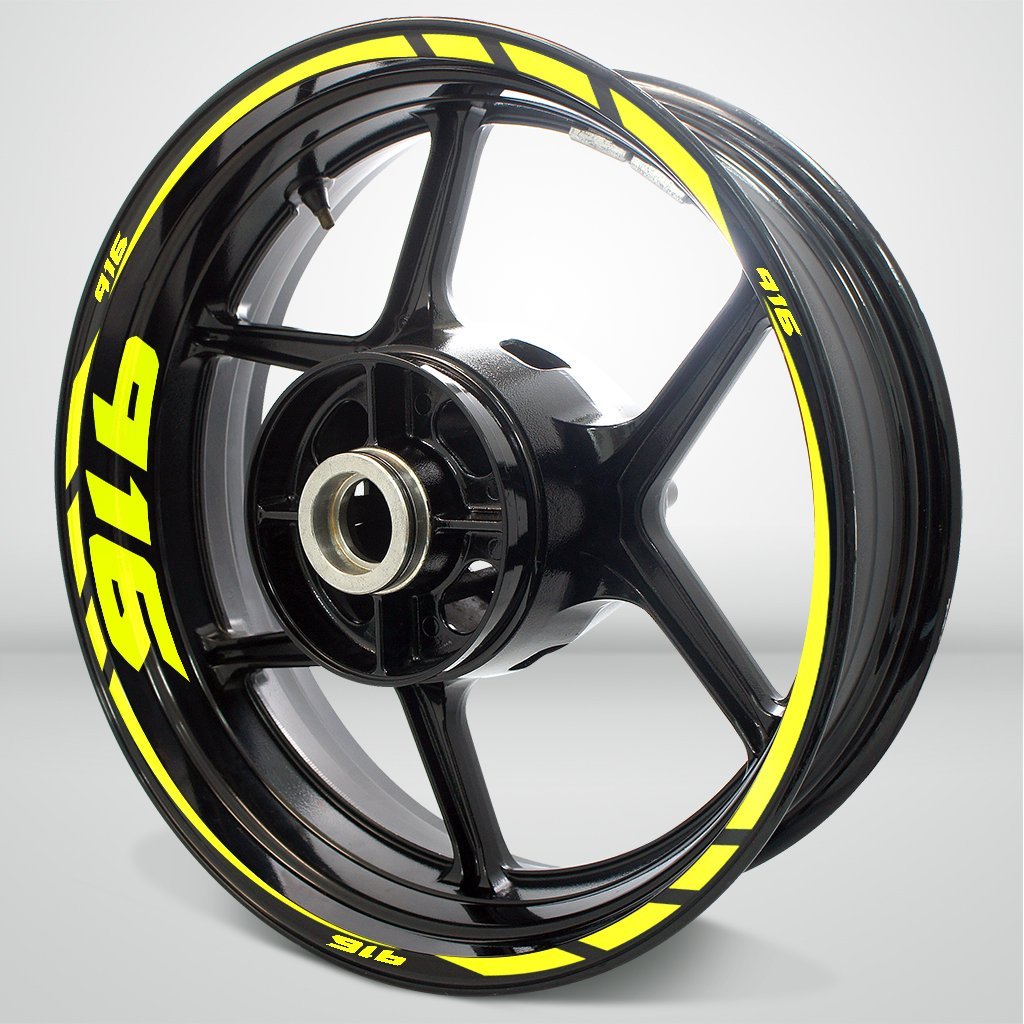 Motorcycle Rim Wheel Decal Accessory Sticker for Ducati 916 - Stickman Vinyls
