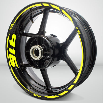 Motorcycle Rim Wheel Decal Accessory Sticker for Ducati 916 - Stickman Vinyls