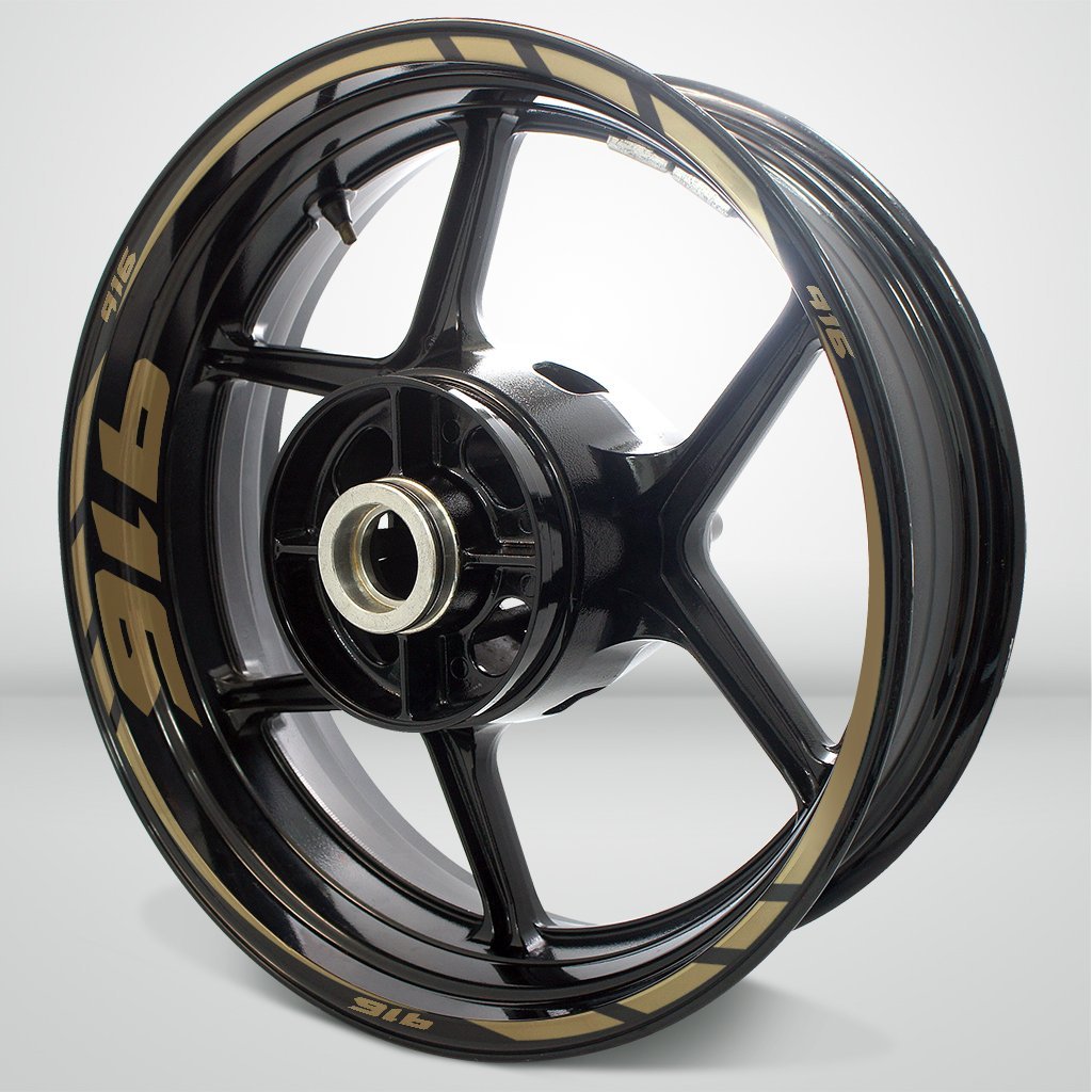 Motorcycle Rim Wheel Decal Accessory Sticker for Ducati 916 - Stickman Vinyls