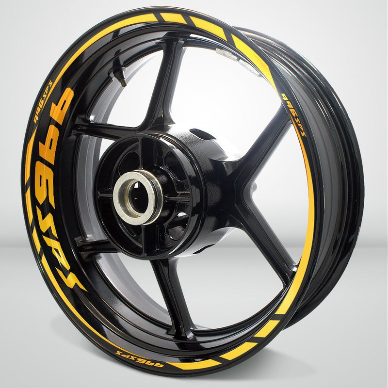 Motorcycle Rim Wheel Decal Accessory Sticker for Ducati 996 SPS - Motorcycle stickers and decals