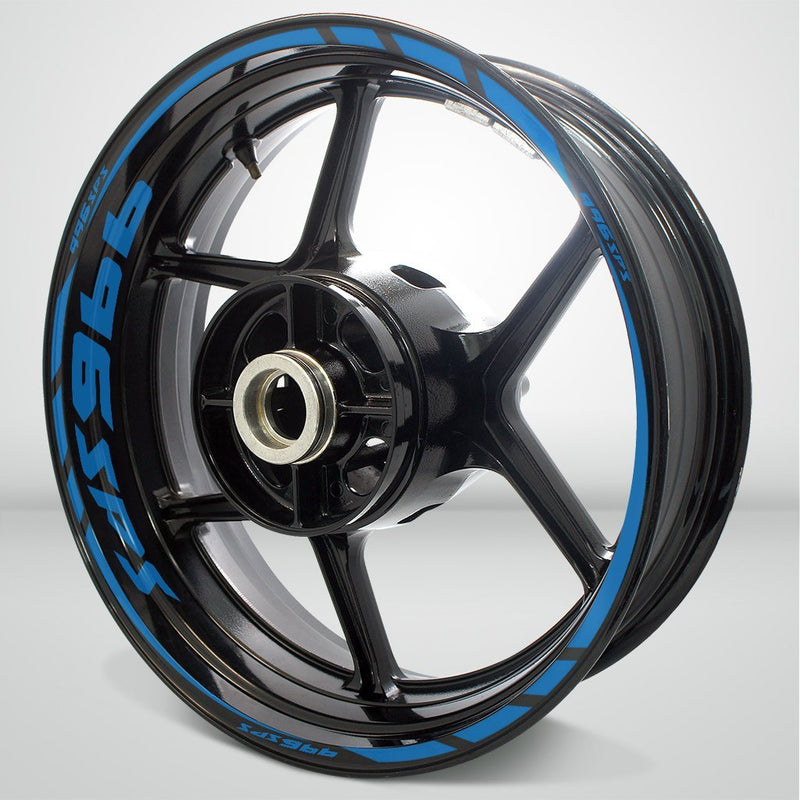 Motorcycle Rim Wheel Decal Accessory Sticker for Ducati 996 SPS - Motorcycle stickers and decals