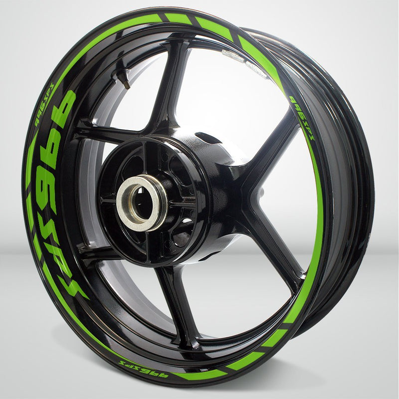 Motorcycle Rim Wheel Decal Accessory Sticker for Ducati 996 SPS - Motorcycle stickers and decals