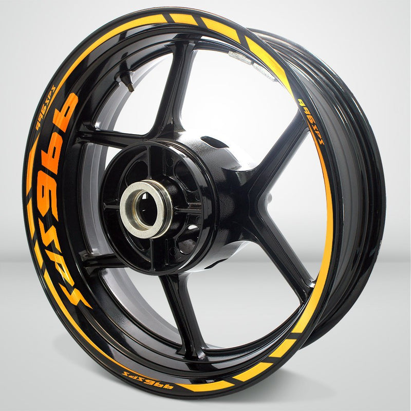 Motorcycle Rim Wheel Decal Accessory Sticker for Ducati 996 SPS - Motorcycle stickers and decals