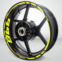 Motorcycle Rim Wheel Decal Accessory Sticker for Ducati 998 - Motorcycle stickers and decals