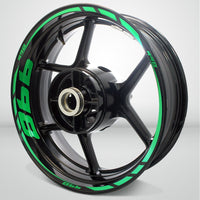 Motorcycle Rim Wheel Decal Accessory Sticker for Ducati 998 - Motorcycle stickers and decals