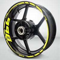 Motorcycle Rim Wheel Decal Accessory Sticker for Ducati 998 - Motorcycle stickers and decals