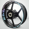 Motorcycle Rim Wheel Decal Accessory Sticker for Ducati 999 - Motorcycle stickers and decals
