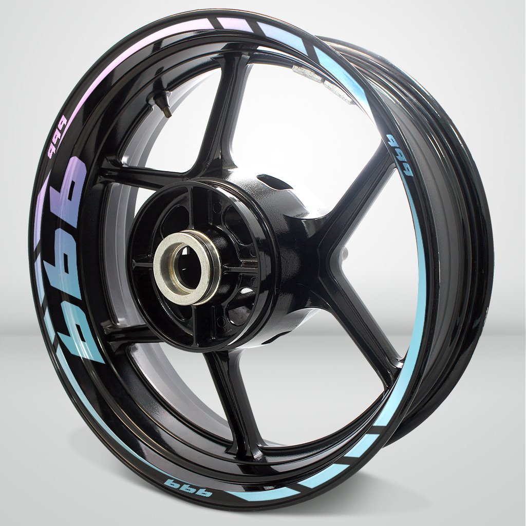 Motorcycle Rim Wheel Decal Accessory Sticker for Ducati 999 - Stickman Vinyls