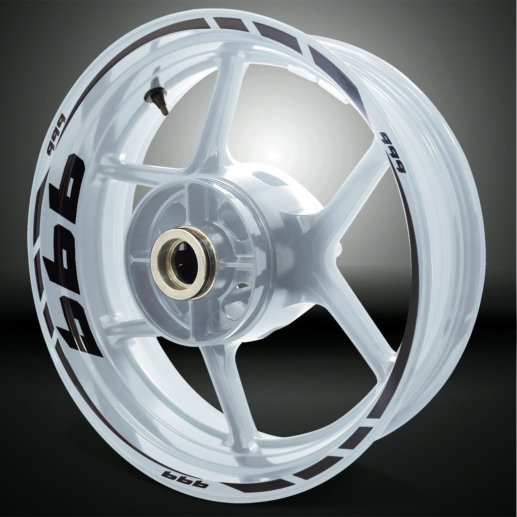 Motorcycle Rim Wheel Decal Accessory Sticker for Ducati 999 - Stickman Vinyls
