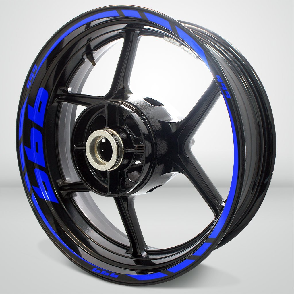 Motorcycle Rim Wheel Decal Accessory Sticker for Ducati 999 - Stickman Vinyls