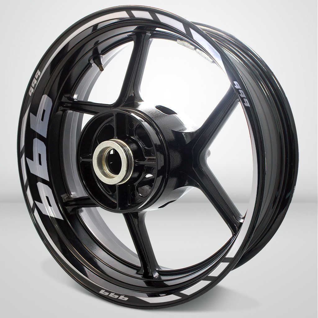 Motorcycle Rim Wheel Decal Accessory Sticker for Ducati 999 - Stickman Vinyls