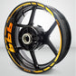 Motorcycle Rim Wheel Decal Accessory Sticker for Ducati 999