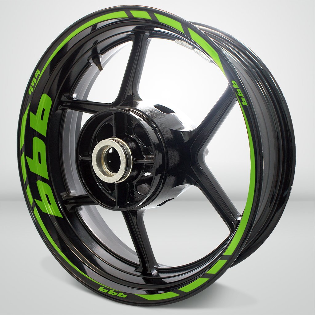 Motorcycle Rim Wheel Decal Accessory Sticker for Ducati 999 - Stickman Vinyls