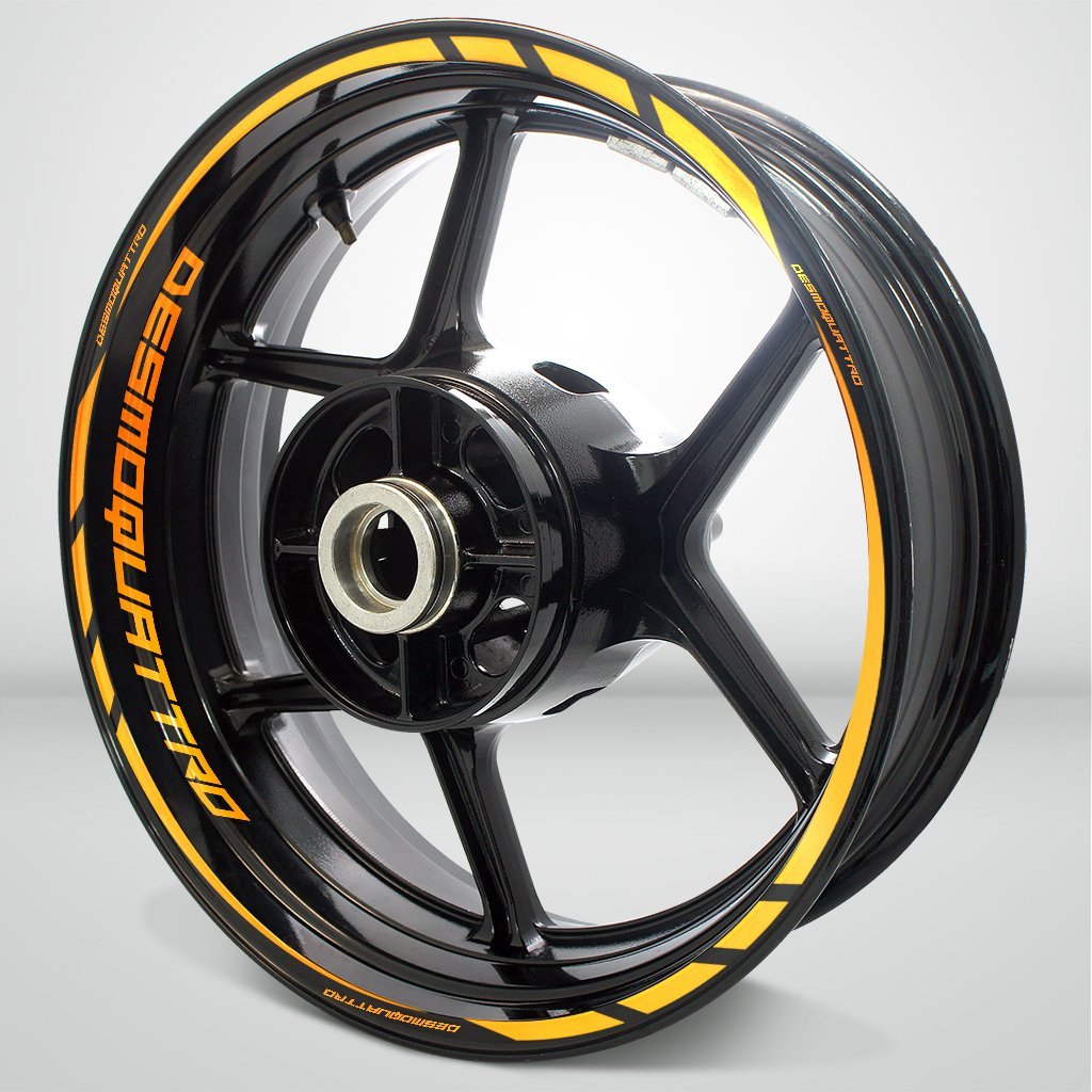 Motorcycle Rim Wheel Decal Accessory Sticker for Ducati Desmoquattro