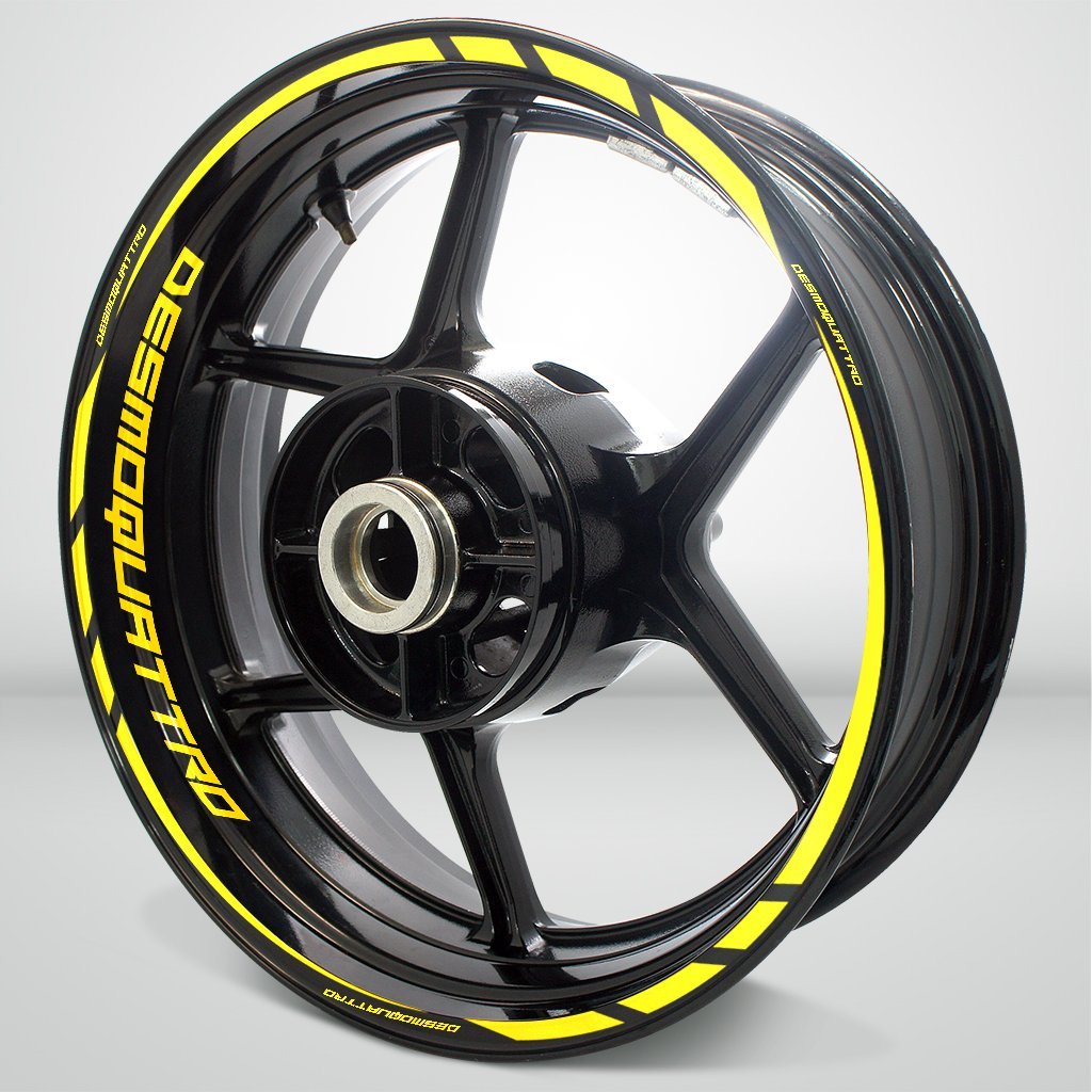 Motorcycle Rim Wheel Decal Accessory Sticker for Ducati Desmoquattro - Motorcycle stickers and decals