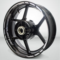 Motorcycle Rim Wheel Decal Accessory Sticker for Ducati Desmoquattro - Motorcycle stickers and decals