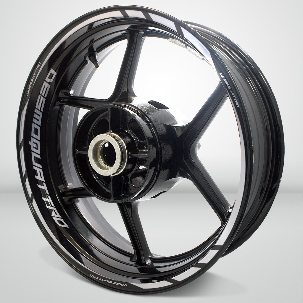 Motorcycle Rim Wheel Decal Accessory Sticker for Ducati Desmoquattro - Motorcycle stickers and decals