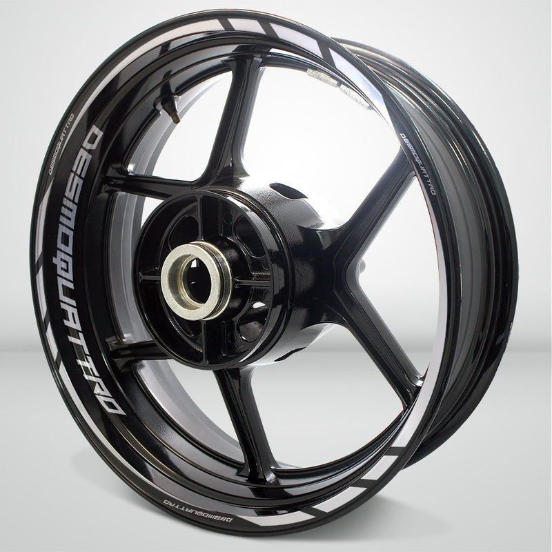 Motorcycle Rim Wheel Decal Accessory Sticker for Ducati Desmoquattro - Motorcycle stickers and decals