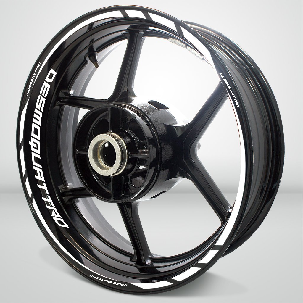 Motorcycle Rim Wheel Decal Accessory Sticker for Ducati Desmoquattro - Motorcycle stickers and decals