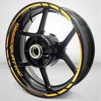 Motorcycle Rim Wheel Decal Accessory Sticker for Ducati Desmoquattro - Motorcycle stickers and decals