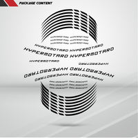 Motorcycle Rim Wheel Decal Accessory Sticker for Ducati Hypermotard - Motorcycle stickers and decals