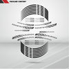 Motorcycle Rim Wheel Decal Accessory Sticker for Ducati Monster 1100R - Motorcycle stickers and decals