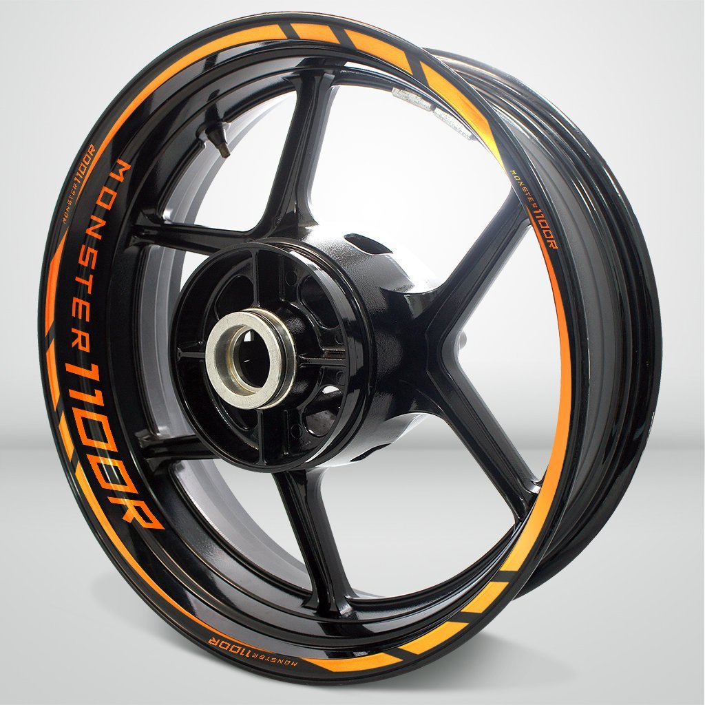 Motorcycle Rim Wheel Decal Accessory Sticker for Ducati Monster 1100R - Stickman Vinyls