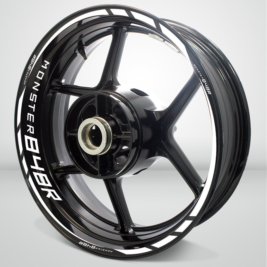 Motorcycle Rim Wheel Decal Accessory Sticker for Ducati Monster 848R - Stickman Vinyls