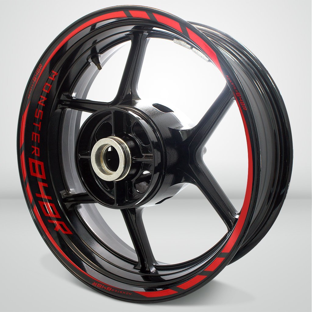 Motorcycle Rim Wheel Decal Accessory Sticker for Ducati Monster 848R - Stickman Vinyls