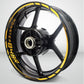 Motorcycle Rim Wheel Decal Accessory Sticker for Ducati Monster 848R - Stickman Vinyls